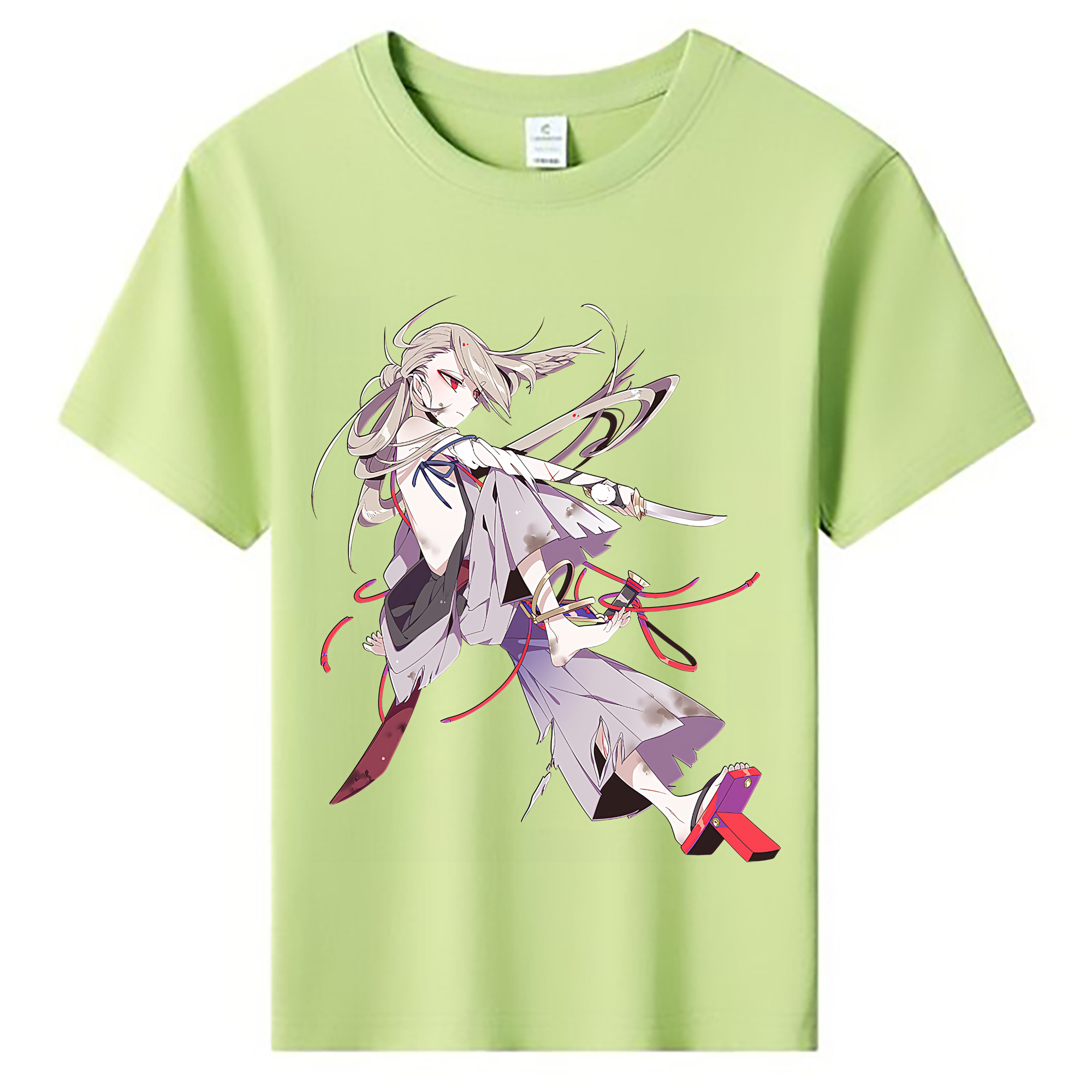 （画像用） 刀剣乱舞 Touken Ranbu 綿100％キッズTシャツ（フロントプリント）